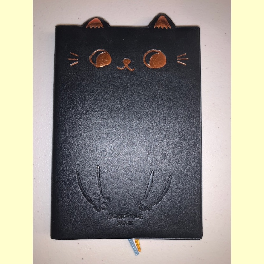 CUTE CAT 🐱 FILLED SCHEDULE/NOTES BOOKLET